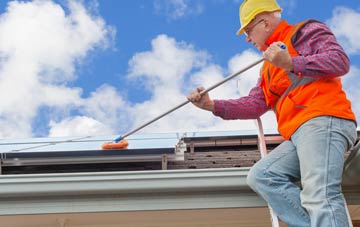 Yarpole soft wash roof cleaning
